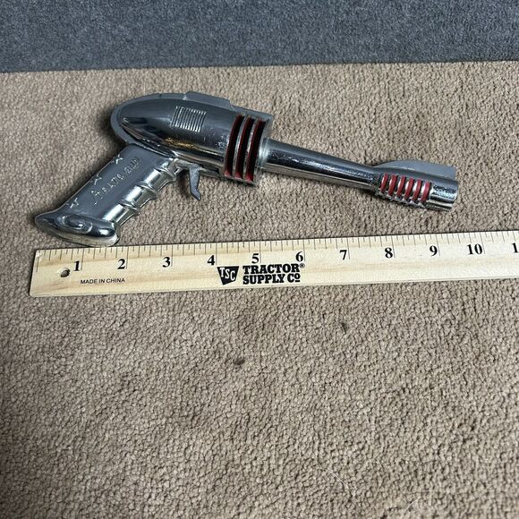 1952 Futuristic Prod. STRATO GUN Pristine working Cap Gun Ray gun Space pistol - Picture 11 of 11
